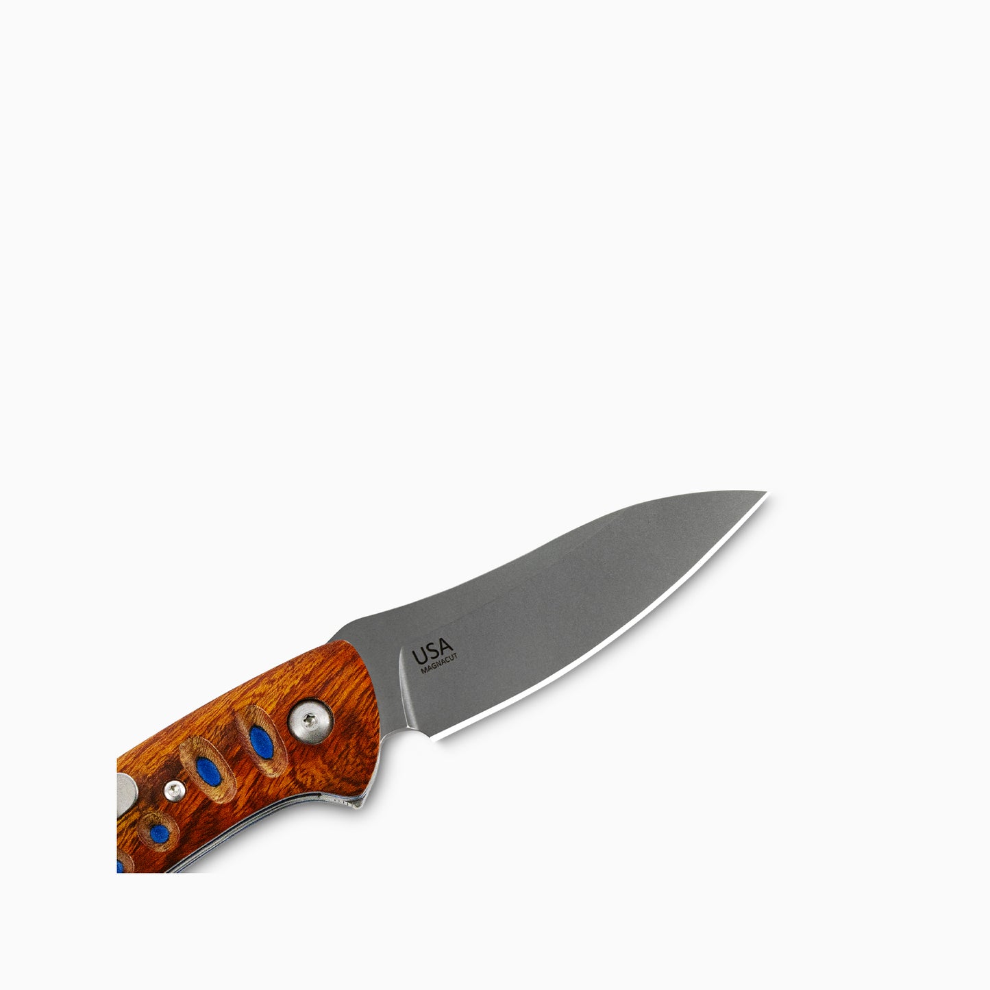 Saddleback MagnaCut Glory Folder - Ironwood & Blue Liner