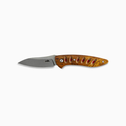Saddleback MagnaCut Glory Folder - Ironwood & Red Liner