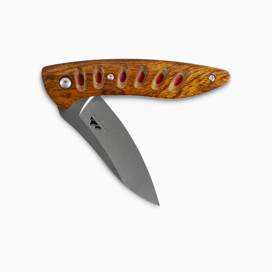 Saddleback MagnaCut Glory Folder - Ironwood & Red Liner