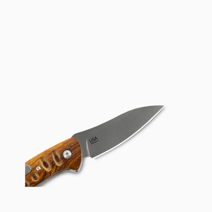 Saddleback MagnaCut Glory Folder - Ironwood & Red Liner
