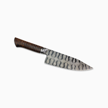 Jack Rellstab/NWKW - Custom 7" Western Damascus Chef #184