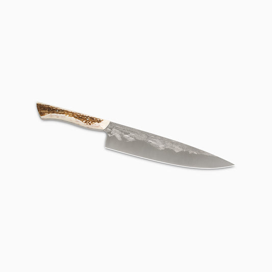 Jack Rellstab/NWKW | Forge Finish Elk Antler Chef Knife #196
