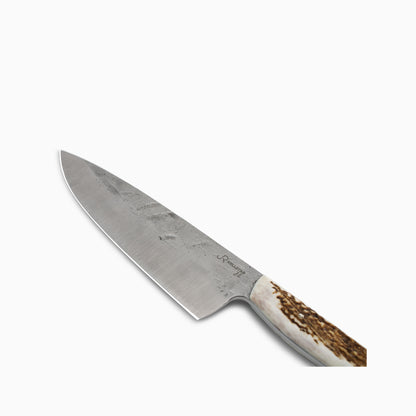Jack Rellstab/NWKW | Forge Finish Elk Antler Chef Knife #196