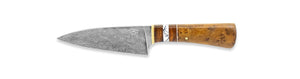 Jagged Mountain Knives/NWKW - Custom Damascus Aattümpi Puhiketün Petty Knife #025