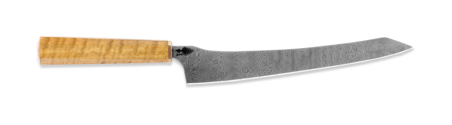 Jonathan Wessel - Custom 9" Damascus Slicer