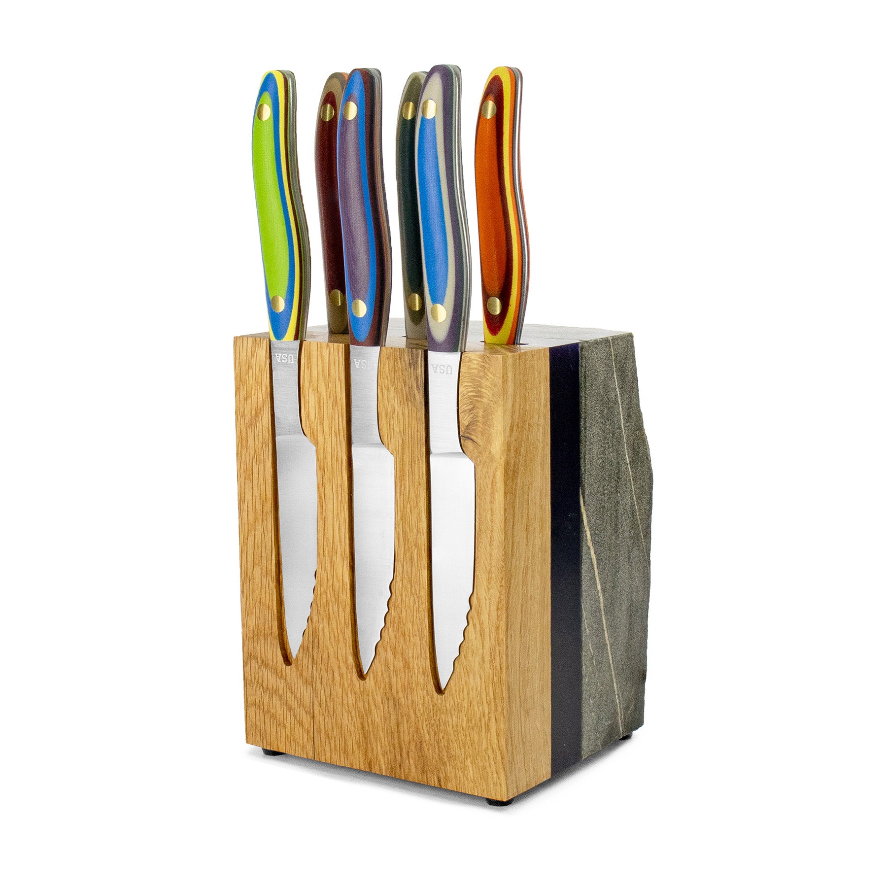 Custom Knife Block by Clark Wood Creations