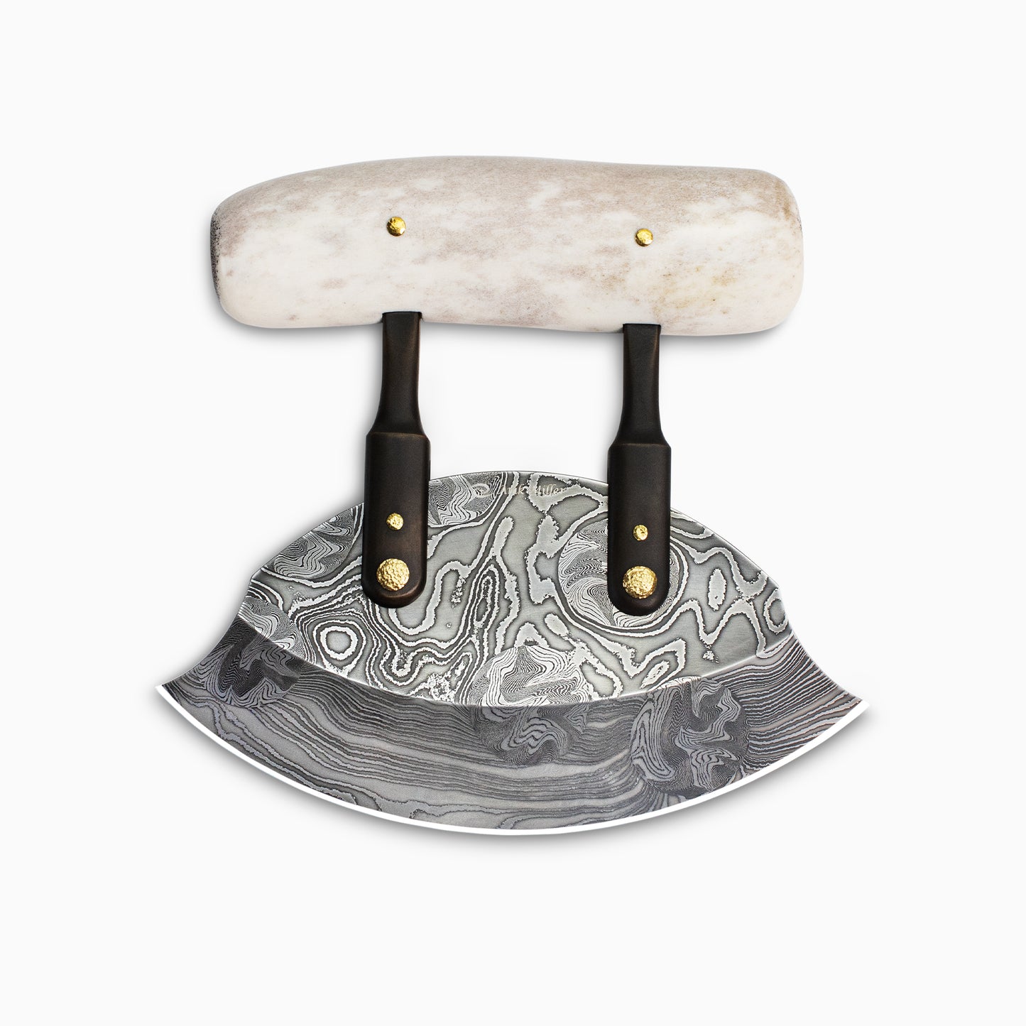Custom Elk Antler Ulu by Arik Miller