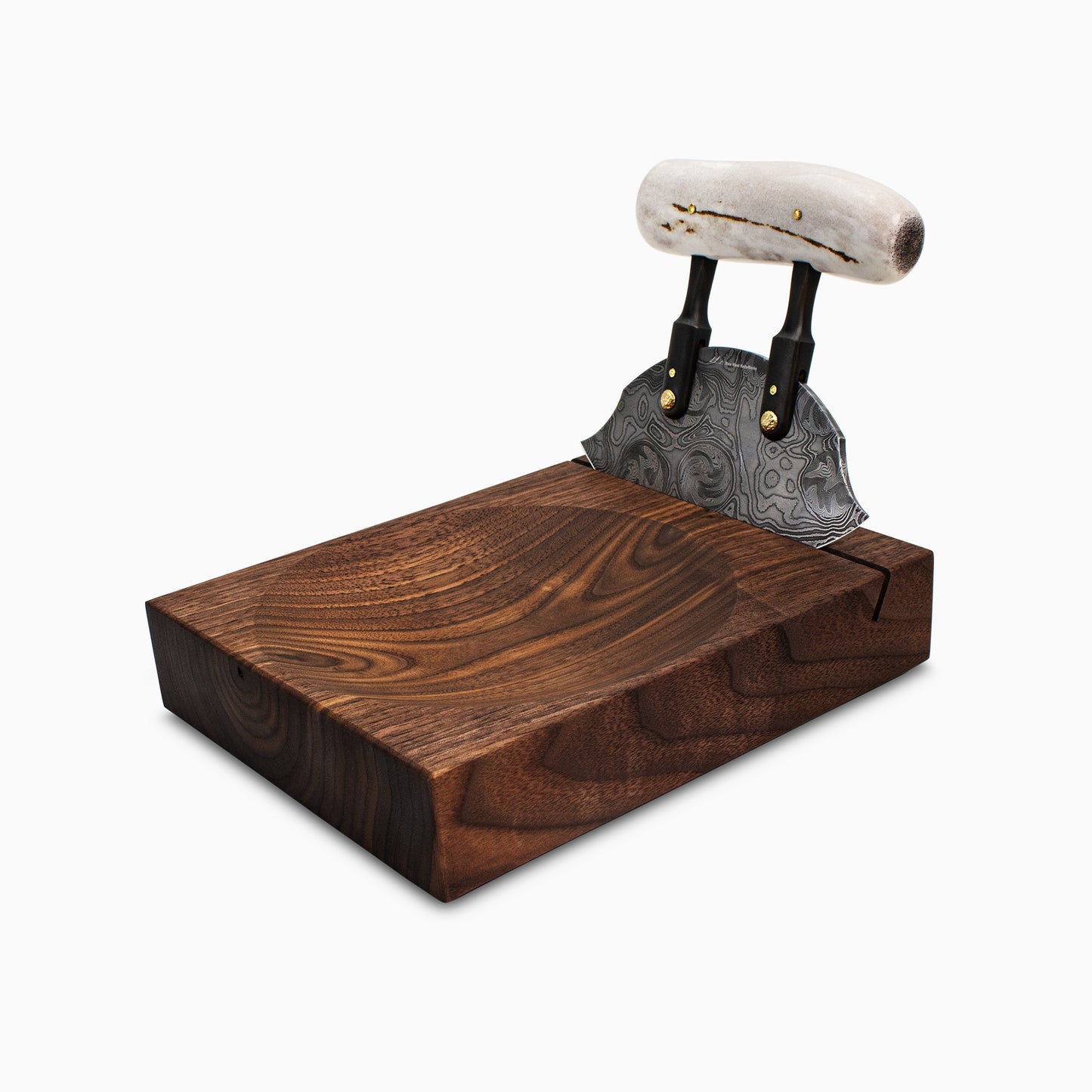 Custom Elk Antler Ulu by Arik Miller