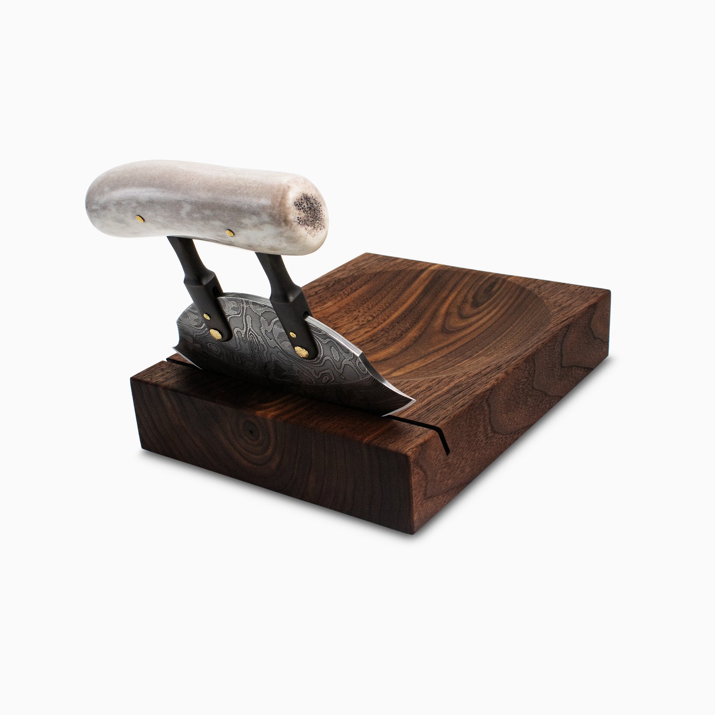 Custom Elk Antler Ulu by Arik Miller