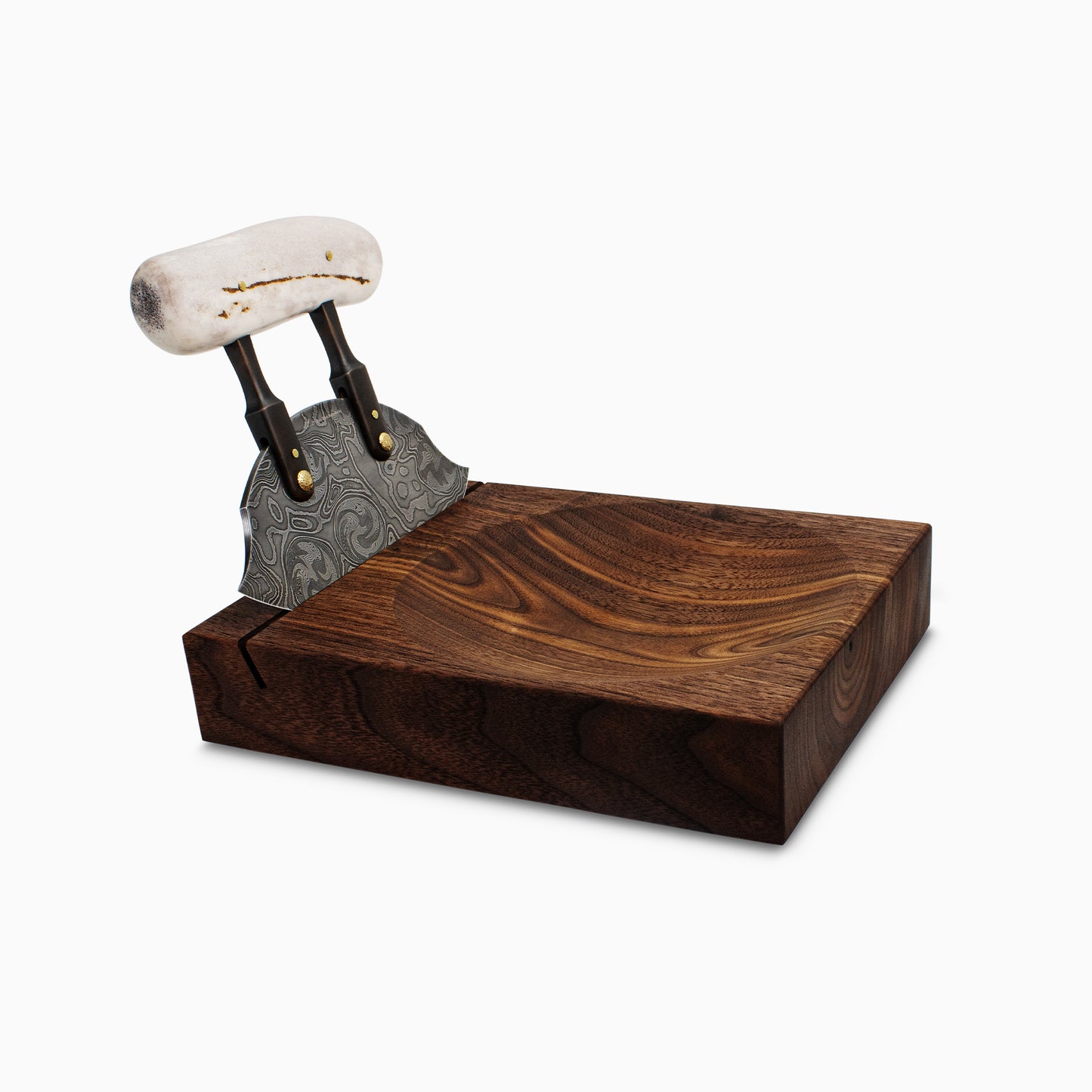 Custom Elk Antler Ulu by Arik Miller