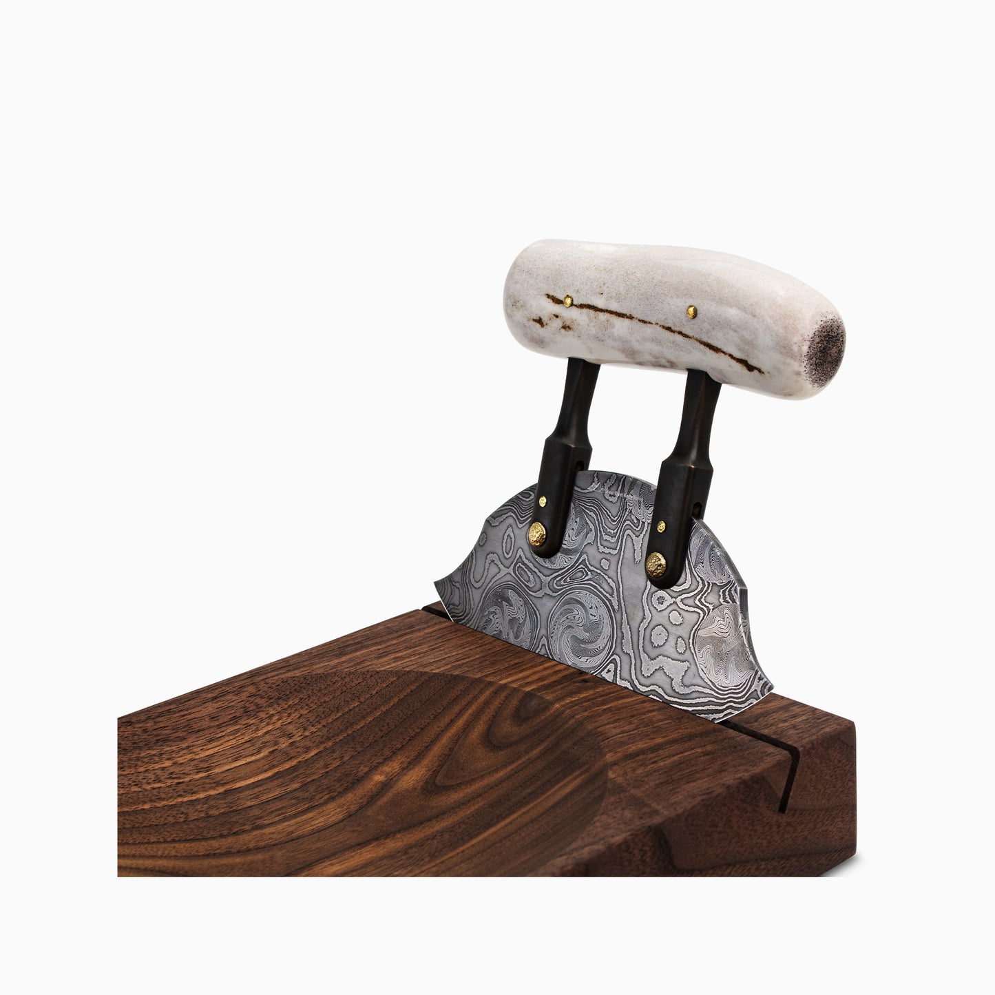 Custom Elk Antler Ulu by Arik Miller