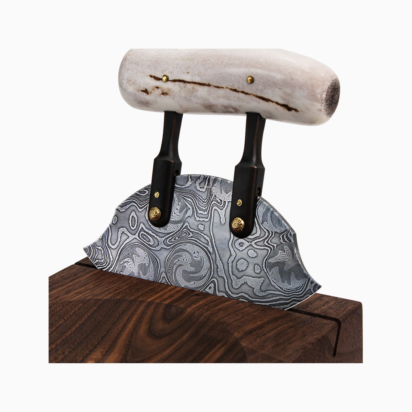 Custom Elk Antler Ulu by Arik Miller