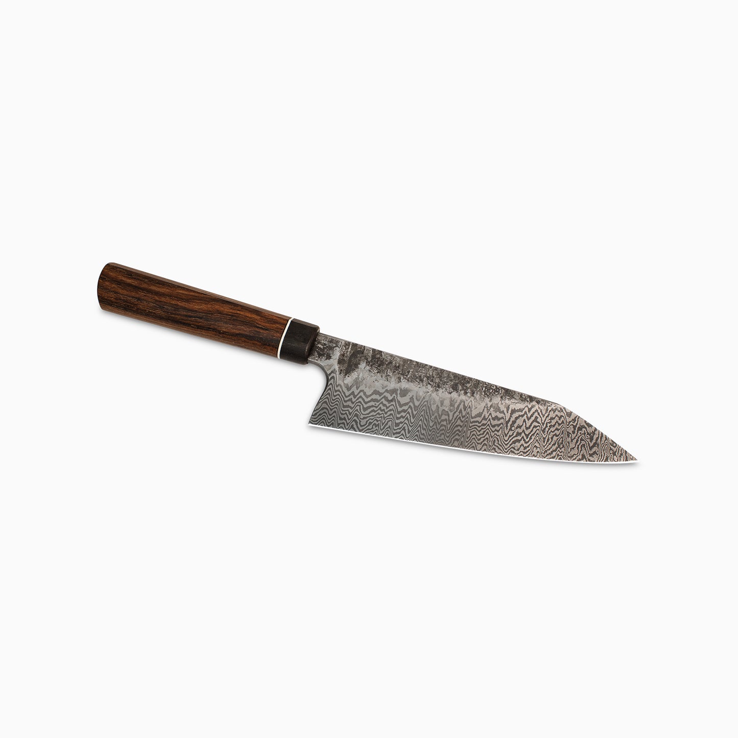 Martin Huber | 7" 50 Layer Damascus Santoku w/ Chestnut Handle