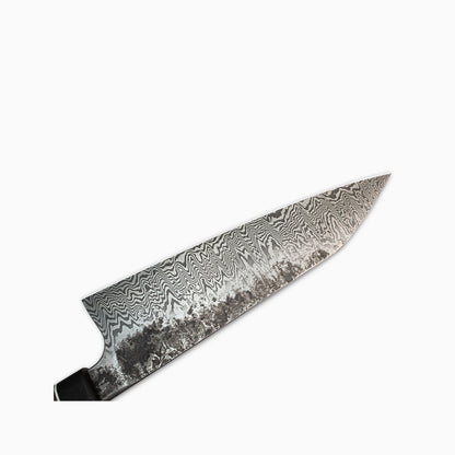 Martin Huber | 7" 50 Layer Damascus Santoku w/ Chestnut Handle