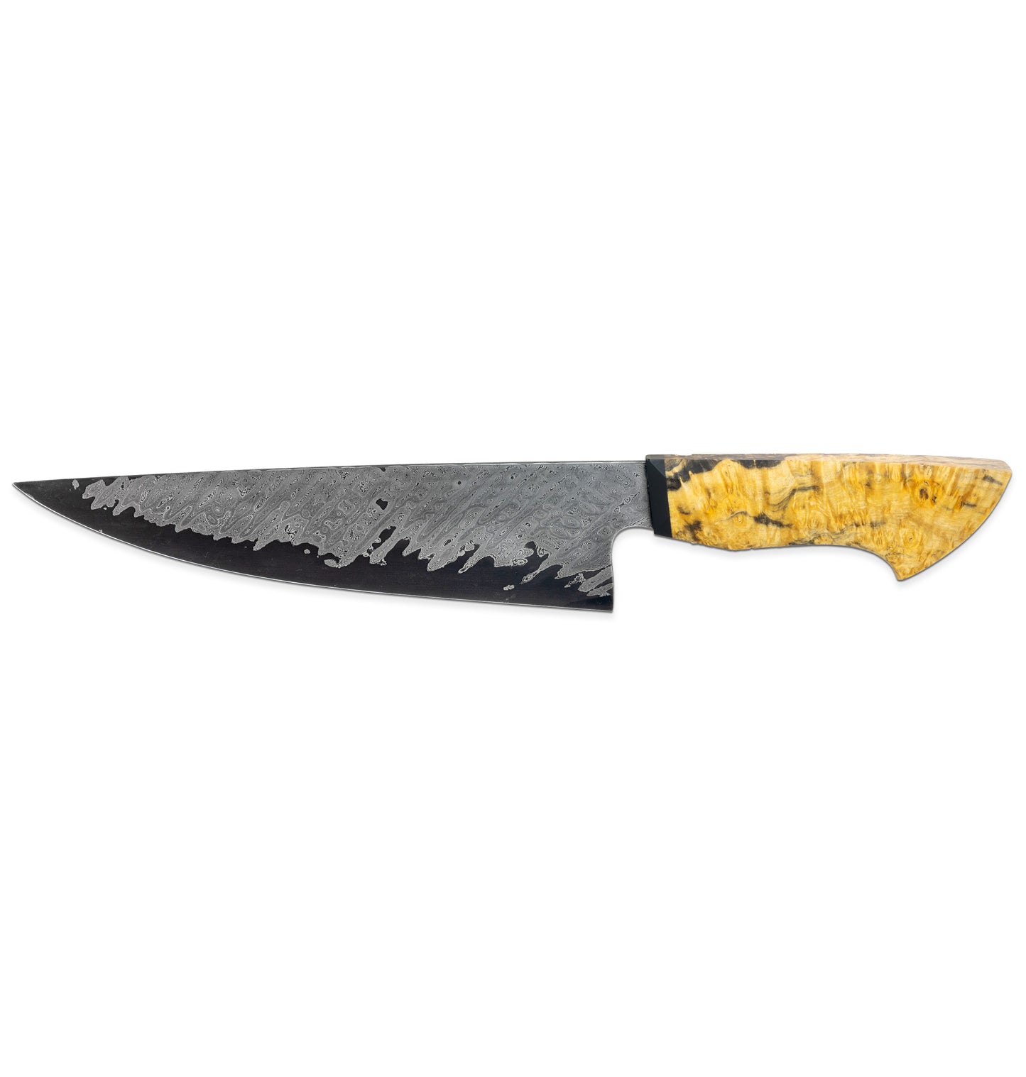 Matt Hartwig - Custom Damascus 8.5" Chef Knife