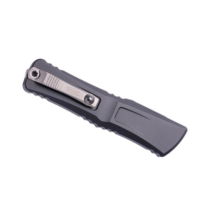 Microtech Combat Troodon Gen III 1146-10 | Black Handle + Bowie Stonewash Blade