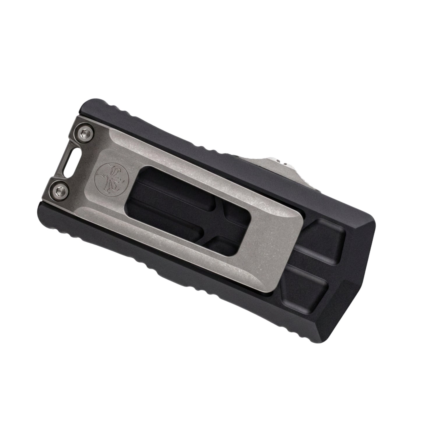 Microtech Exocet II 1157-10  | Black Handle + D/E Stonewash Blade