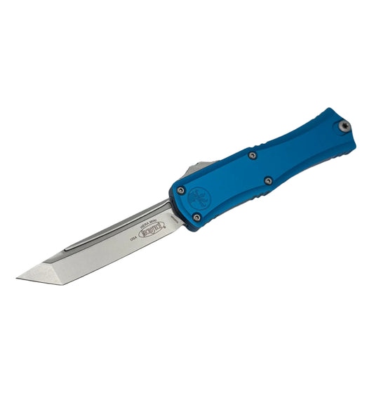 Microtech Hera II Mini 1704M-10BL | Blue Handle + T/E Stonewash Blade