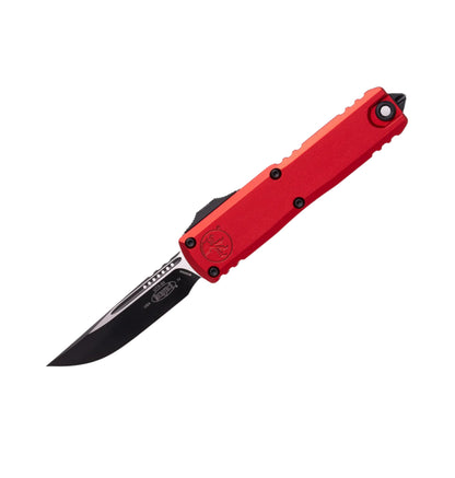 Microtech UTX-85 GEN IV 12314-1RD | Red Handle + S/E Black Blade