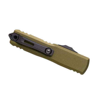 Microtech UTX-85 GEN IV 12324-1OD | OD Green Handle + D/E Black Blade