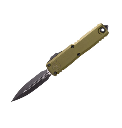 Microtech UTX-85 GEN IV 12324-1OD | OD Green Handle + D/E Black Blade