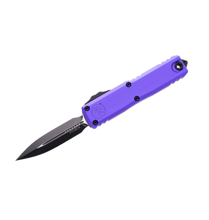 Microtech UTX-85 GEN IV 12324-1PU | Purple Handle + D/E Black Blade