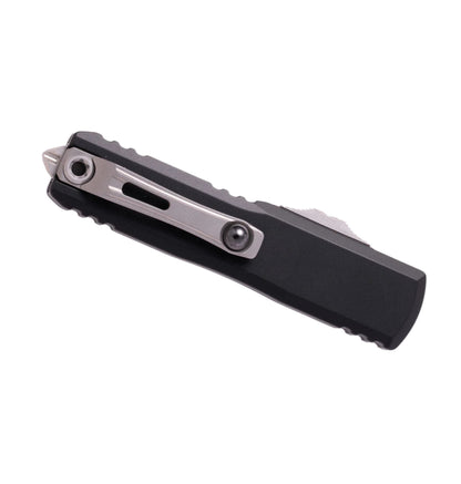 Microtech UTX-85 GEN IV 12334-10  | Black Handle + T/E Stonewash Blade