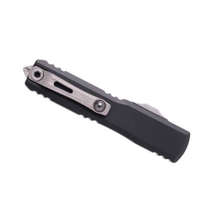 Microtech Ultratech Gen IV 11214-10AP | Black Handle + S/E Stonewash Blade