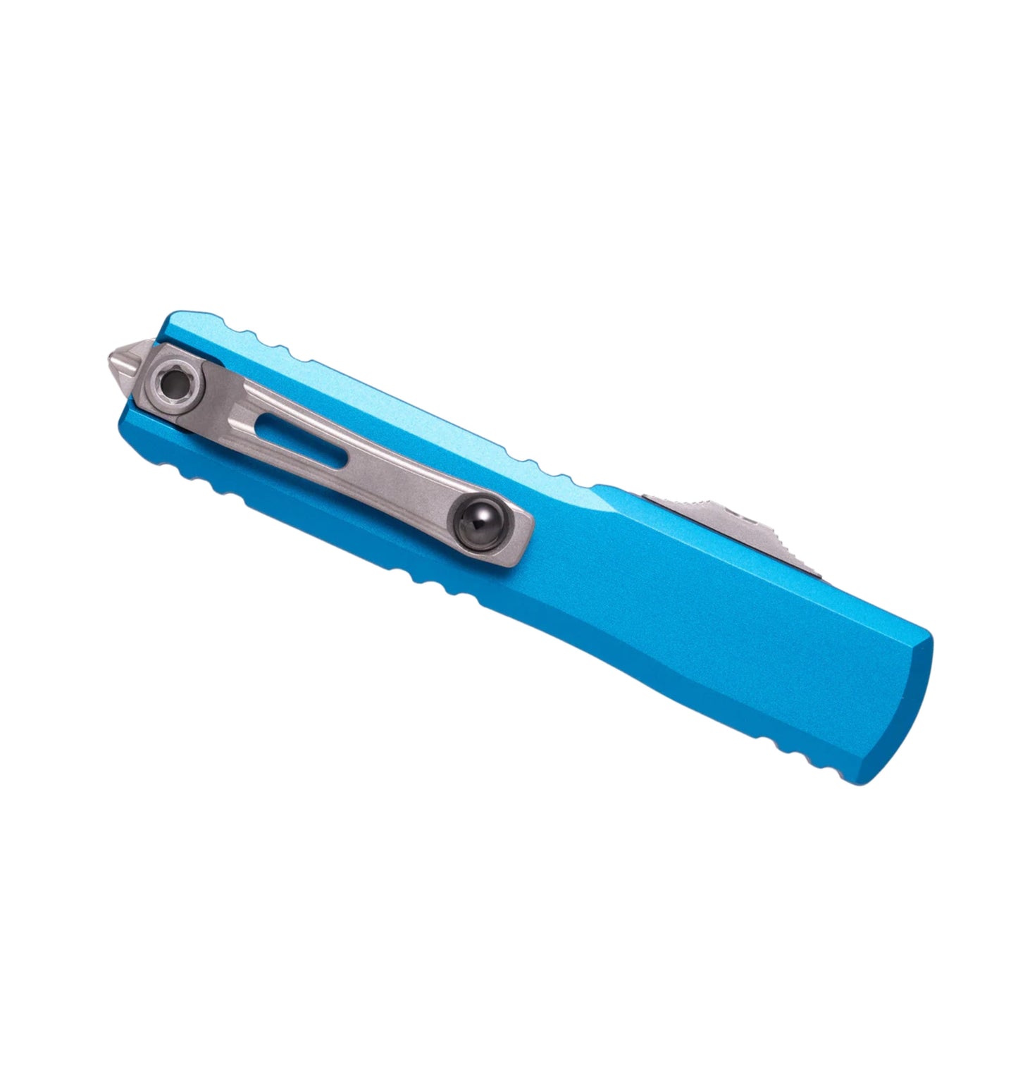 Microtech Ultratech Gen IV 11214-10BL | Blue Handle + S/E Stonewash Blade