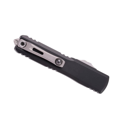 Microtech Ultratech Gen IV 11214-10 | Black Handle + S/E Stonewash Blade