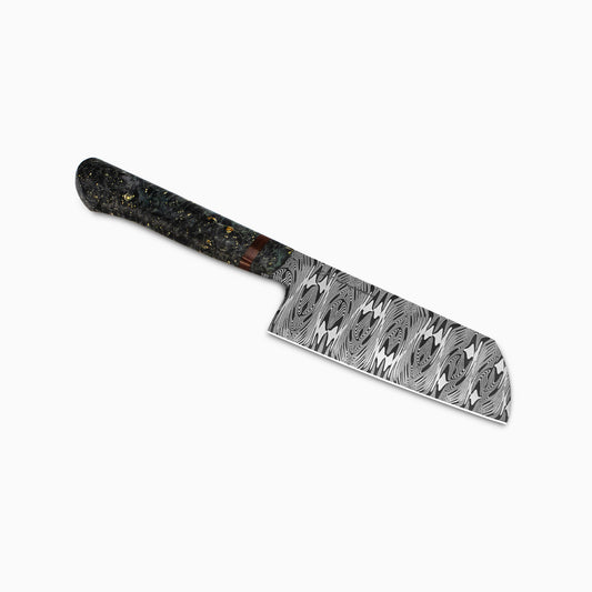 Jack Rellstab/NWKW - Custom 4" Damascus Nakiri #140