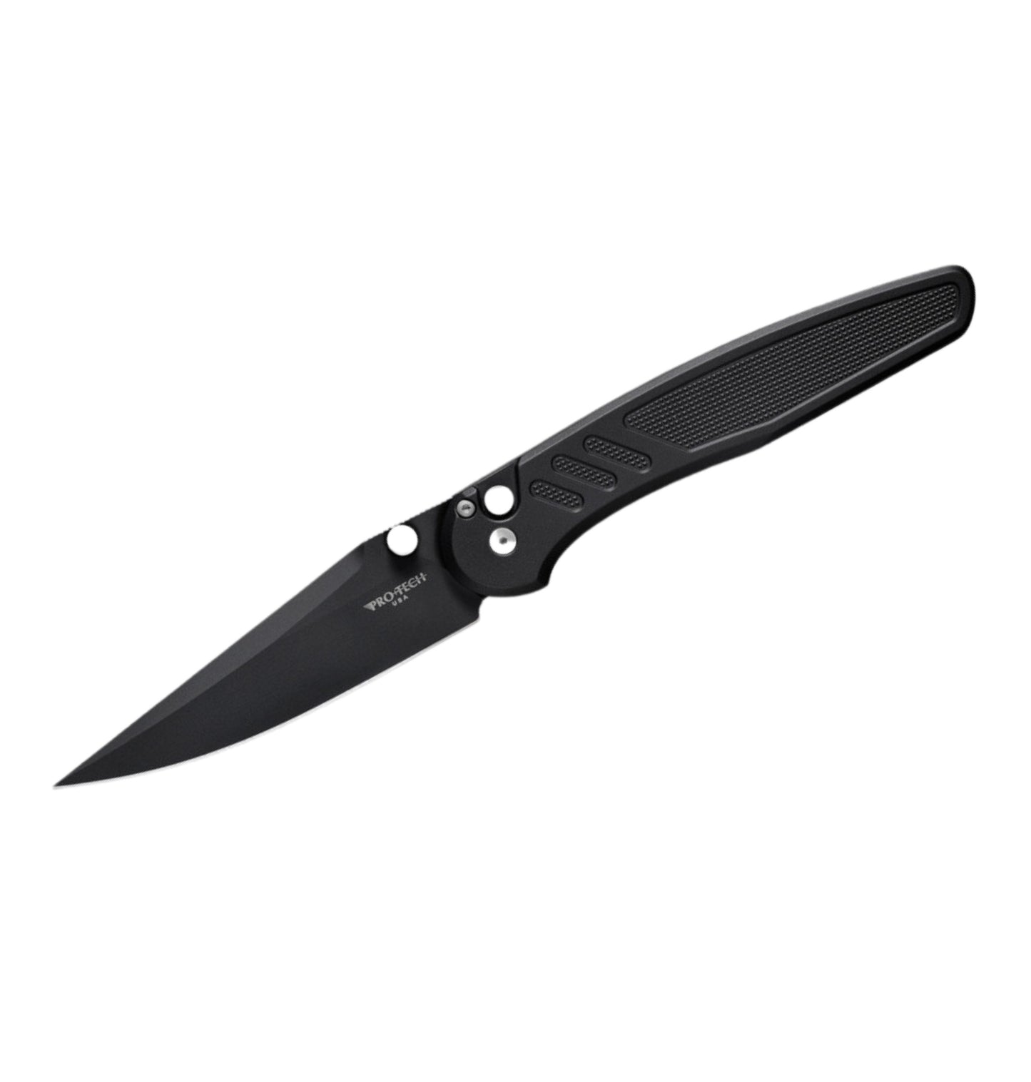 Pro-Tech Avalon PN1103 | Knurled Black Aluminum Handle + DLC Magnacut Blade
