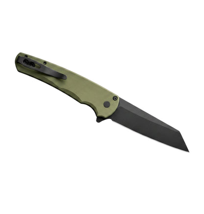 Pro-Tech Malibu 5403-Green | Green Handle + DLC Magnacut Reverse Tanto Blade