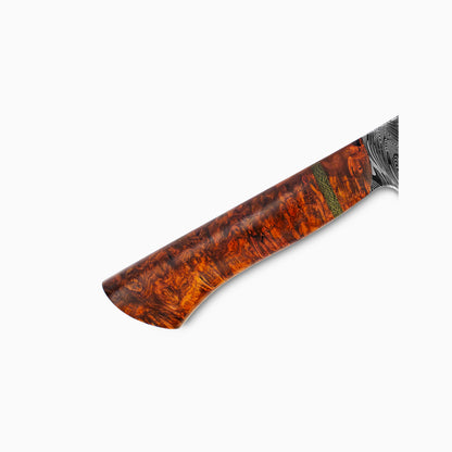 Jack Rellstab Custom 7" Damascus Chef #133
