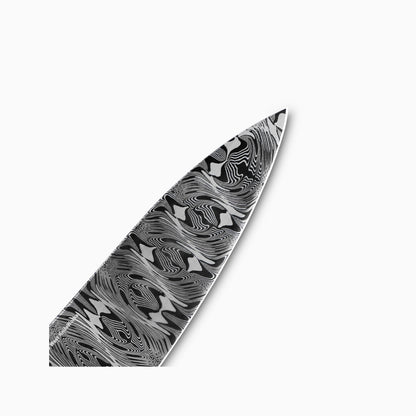 Jack Rellstab Custom 7" Damascus Chef #133