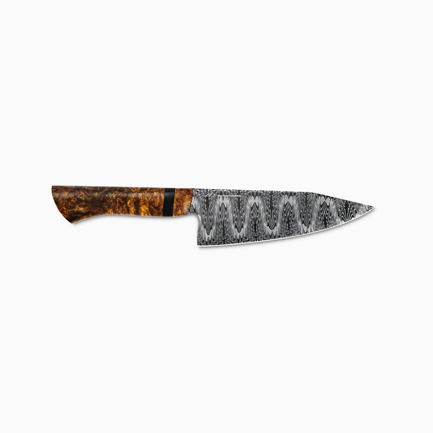 Jack Rellstab Custom 6" Damascus Western Chef #132