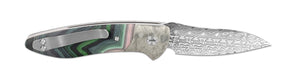 Glory Folder Semi-Custom #154 Mikistone - Teton Topo Titanium - Aegir Damasteel