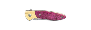 Glory Folder Semi-Custom #145 Mango - Brass - Thor Damasteel