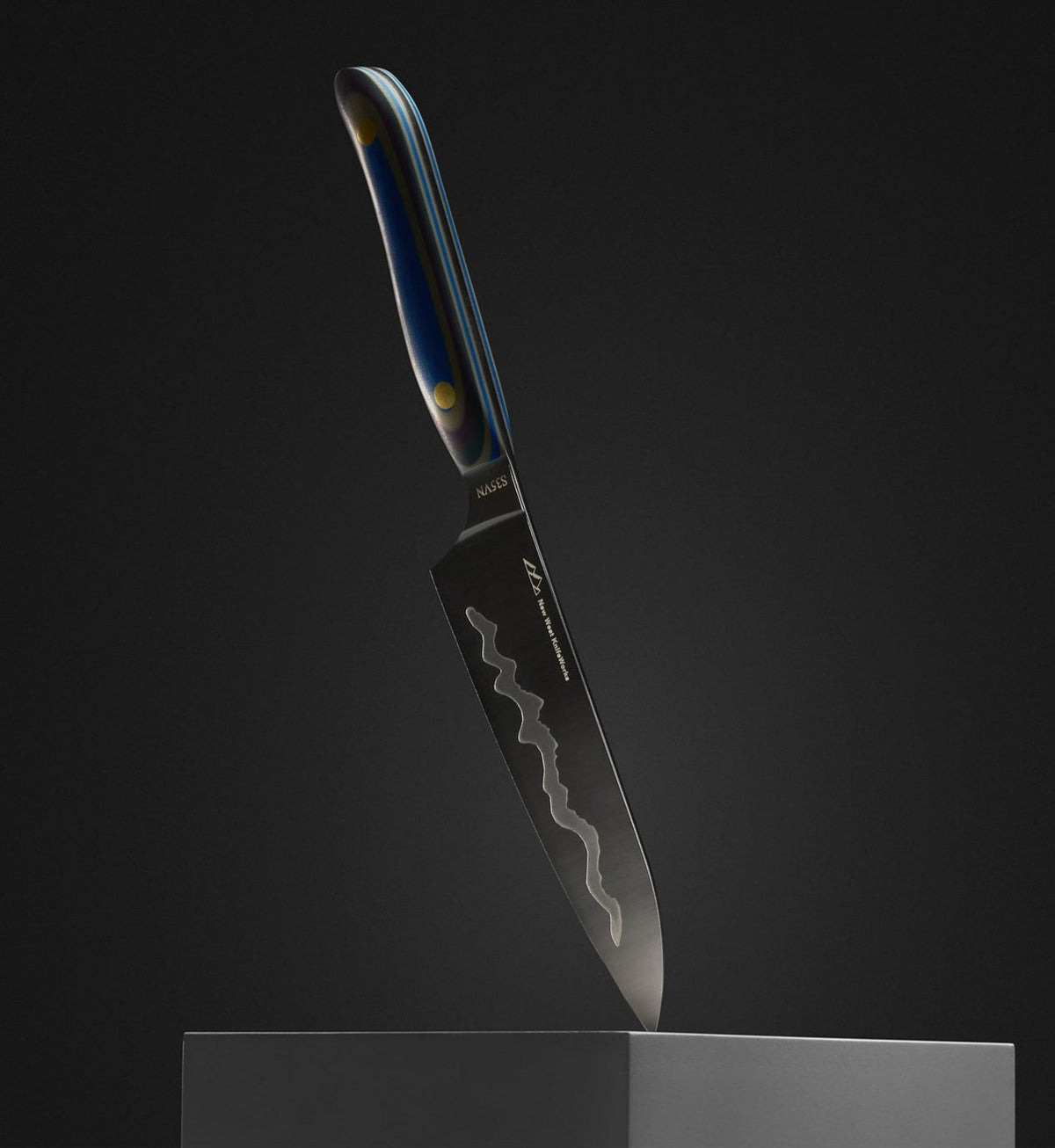 Teton Edge 7Inch Santoku Knife New West Knifeworks New West