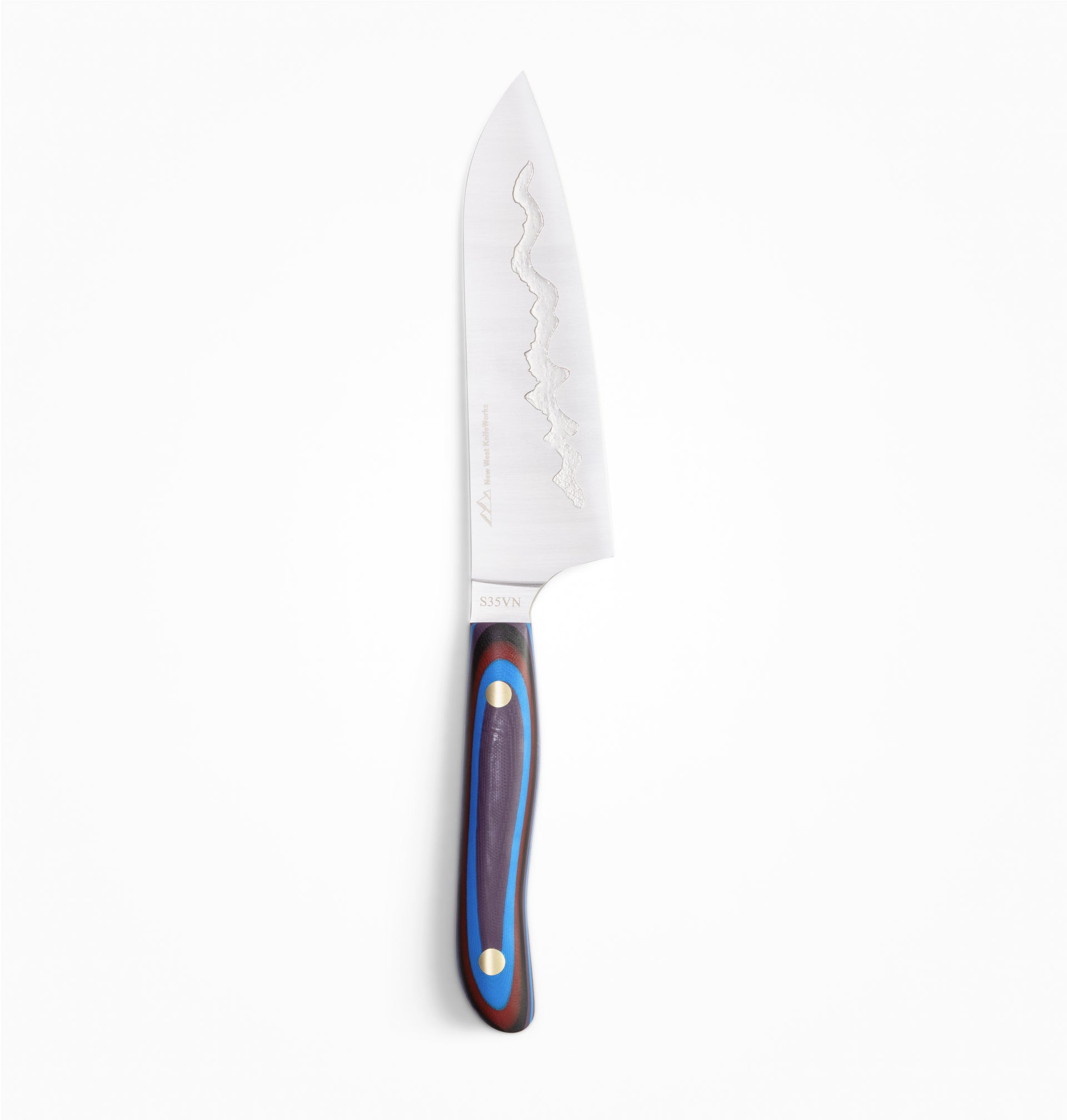 7" Teton Edge Santoku - Huckleberry
