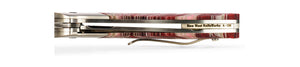 Glory Folder Semi-Custom #156 G-Carta Rhodochrosite - Titanium - Bjorkman's Twist Damasteel