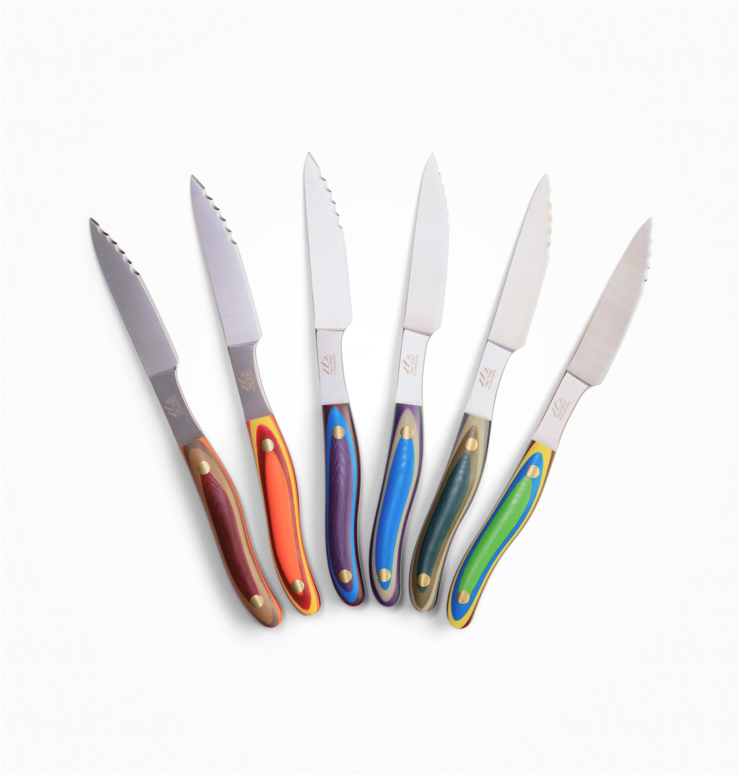 6pc Steak Knife Set – New West KnifeWorks