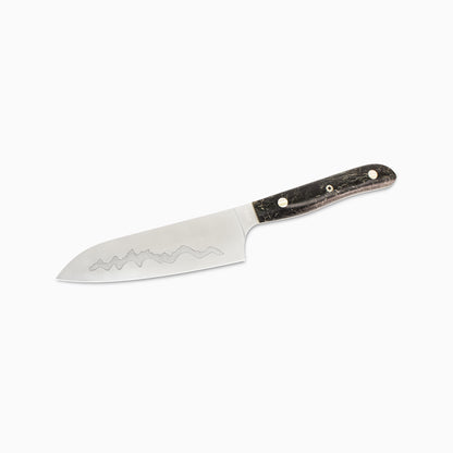 Teton Edge Santoku – Maker's Mark: Raffir "Ash Ridge"