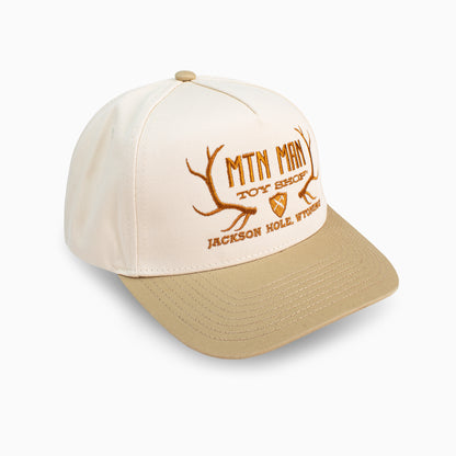 Vintage Khaki Hat | MMTS Logo