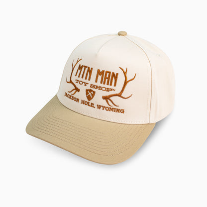 Vintage Khaki Hat | MMTS Logo