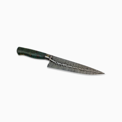 William Porto | Custom 8" Damascus Integral Chef Knife A