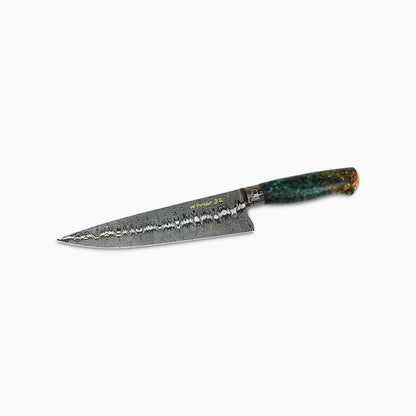 William Porto | Custom 8" Damascus Integral Chef Knife A