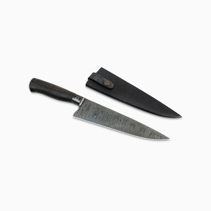 William Porto | Custom 8" Damascus Integral Chef Knife B