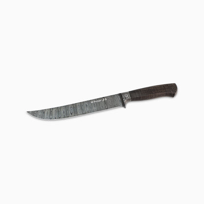 William Porto | Custom 9" Damascus Integral Boning Knife