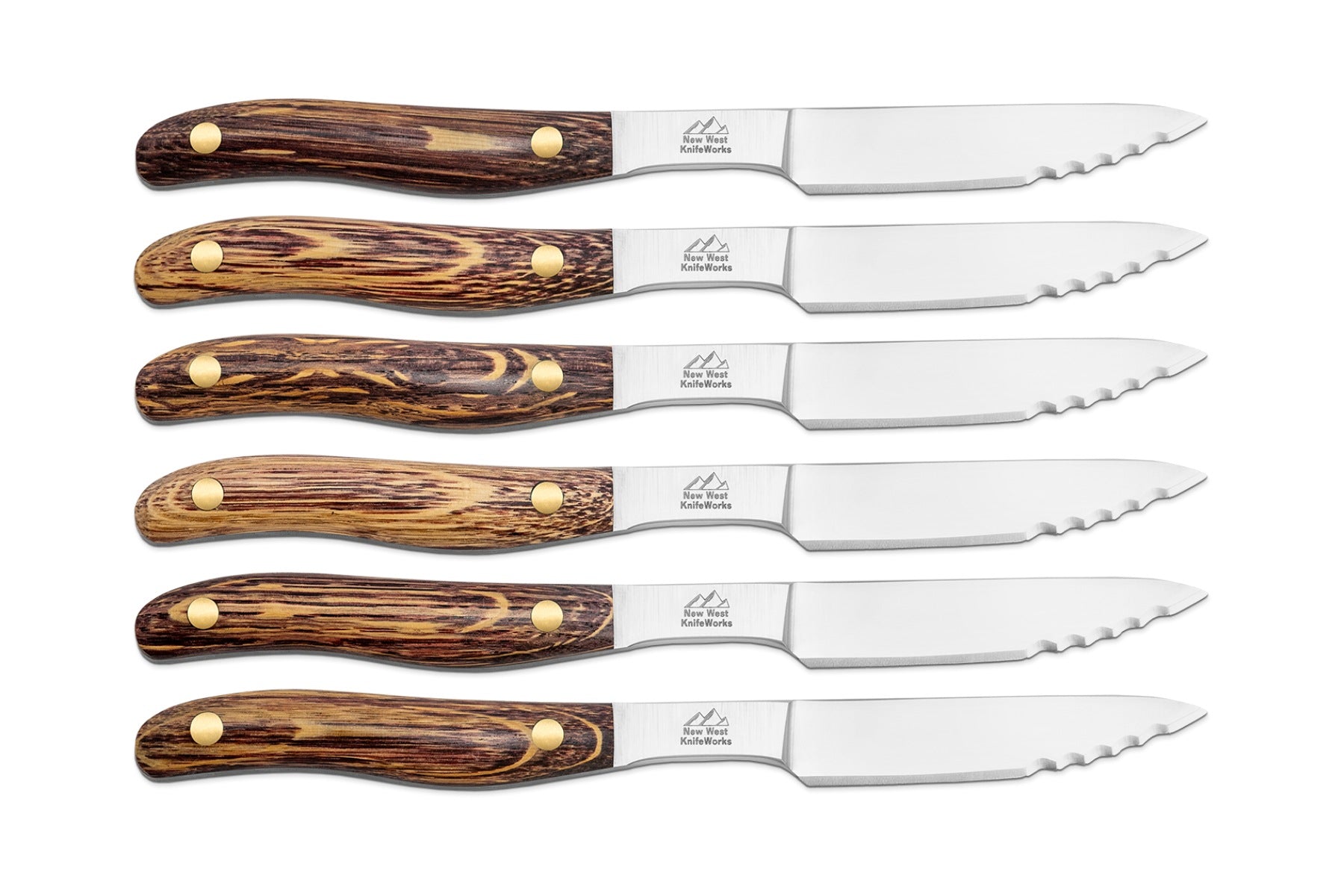 2023 Aperture / NWKW Steak Knife: 6 Piece Set - New West KnifeWorks